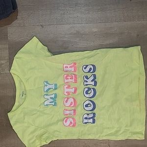 My sister rocks shirts (carters)